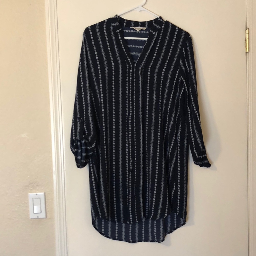 Sweet Wanderer Navy Tunic Dress